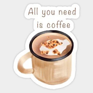 Coffee Sticker